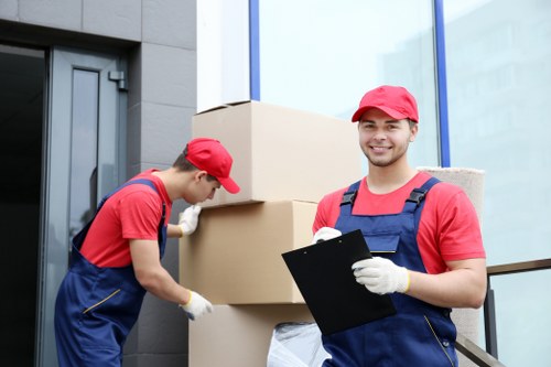 Risk assessment being carried out before a property move