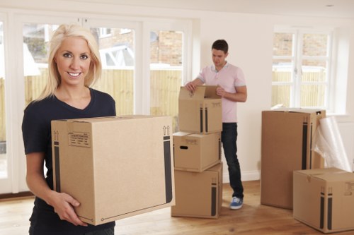 Professional packing services for a Beddington home move