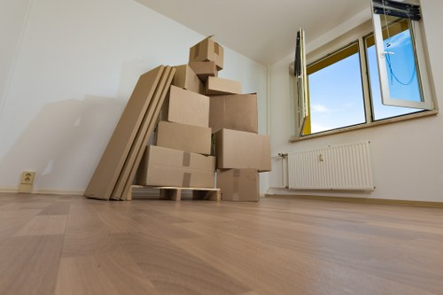 Secure storage for furniture and boxes near Beddington