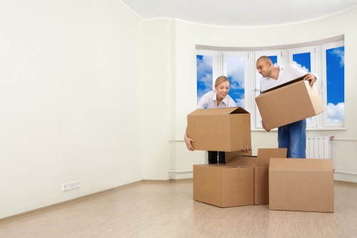 Commercial removals support for a Beddington business move