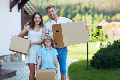 Commercial packing boxes and document storage materials in Beddington