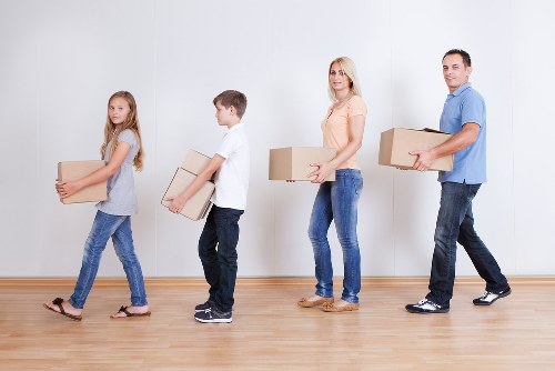 Local van service helping with flat and furniture moves