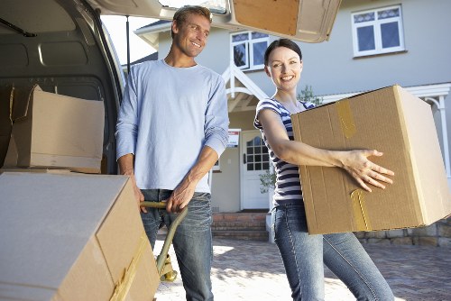 Business relocation service handling desks and IT equipment near Beddington